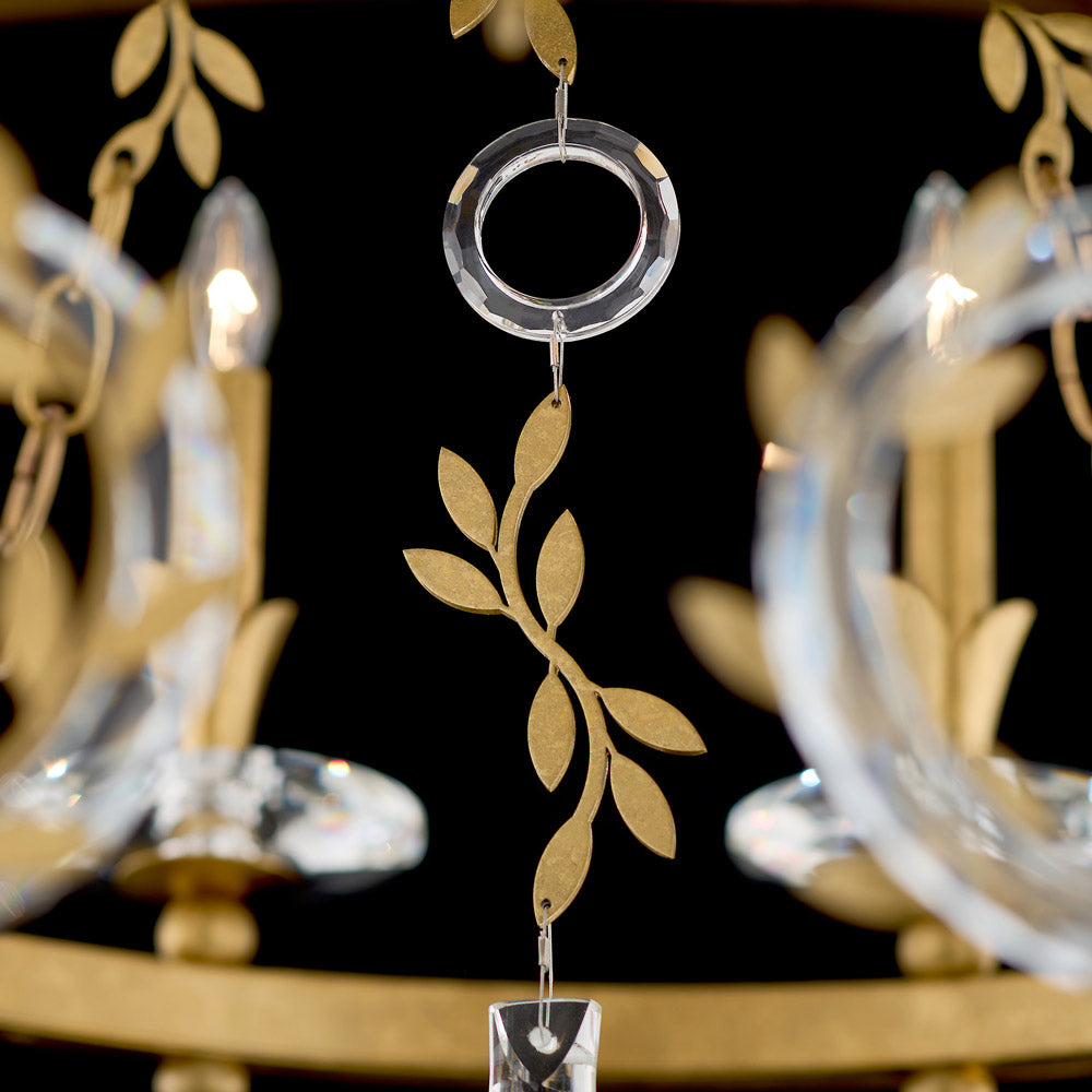 Concetta Ring Chandelier in Detail.