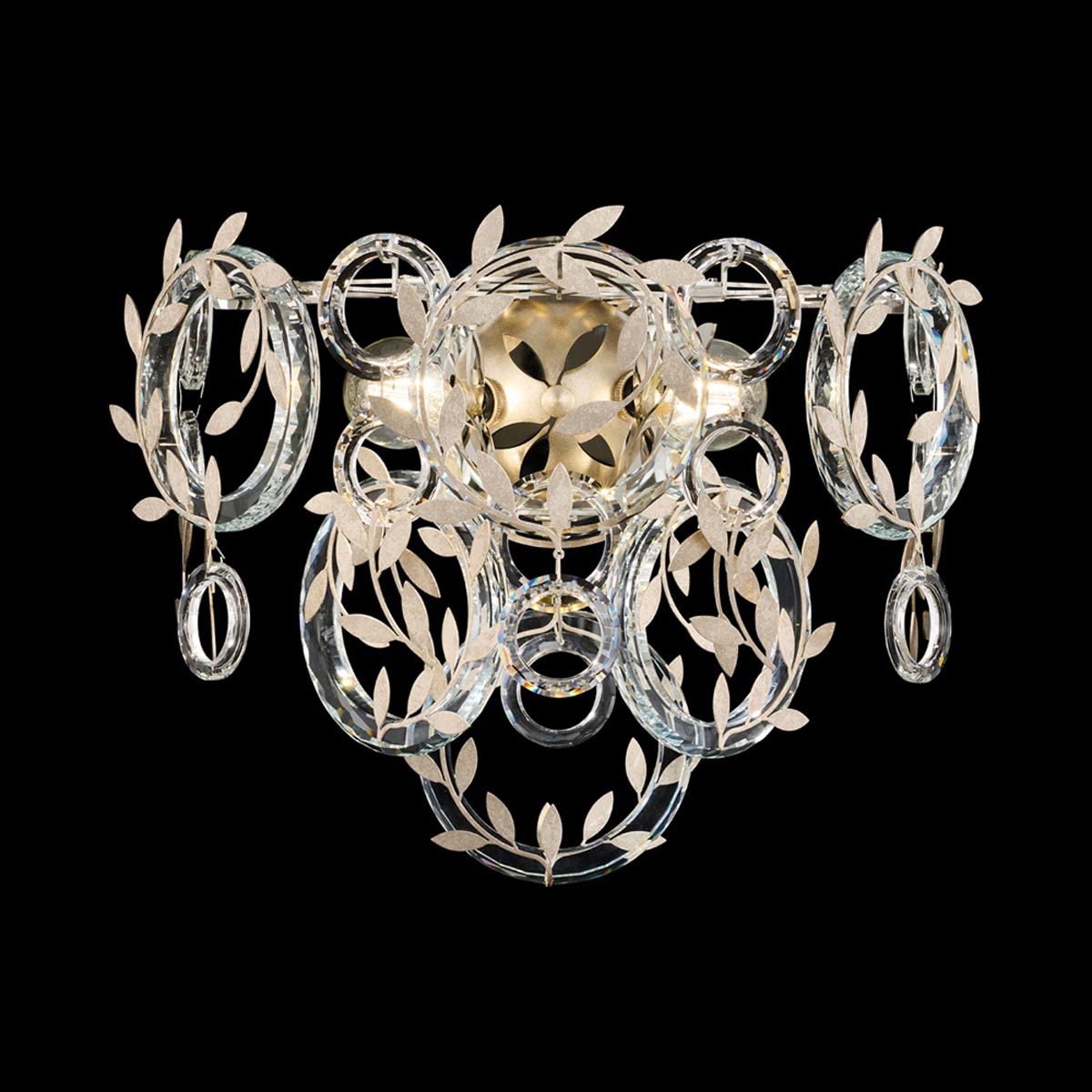 Concetta Wall Light in Antique Silver.