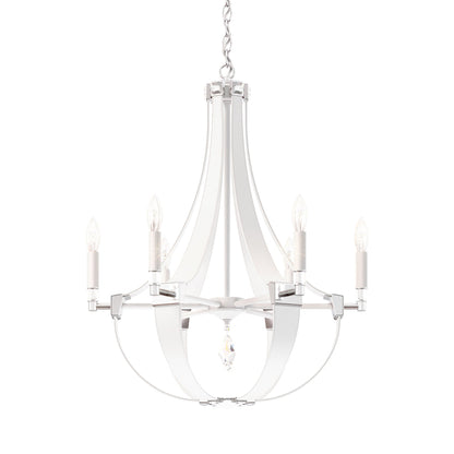 Crystal Empire Chandelier in Detail.