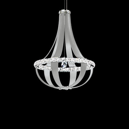 Crystal Empire LED Pendant Lightin Snowshoe/Crystals From Swarovski (12-Light).