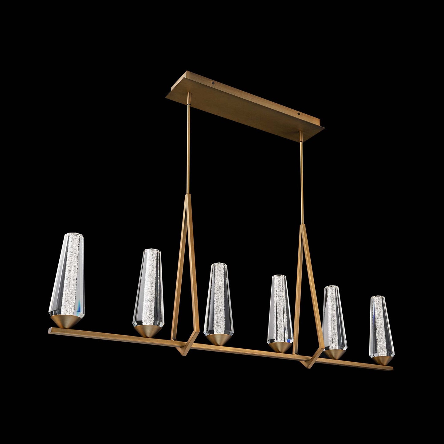 Devotion Geometric LED Pendant Light.