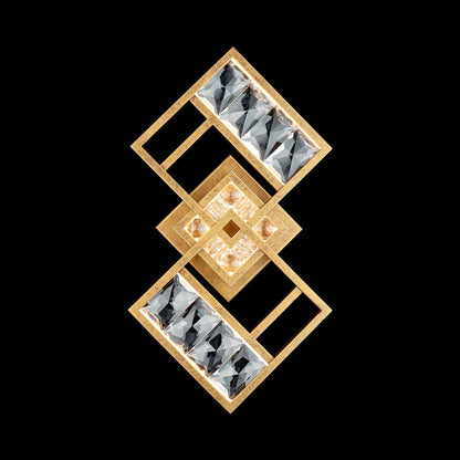 Conclave Wall Light in French Gold.