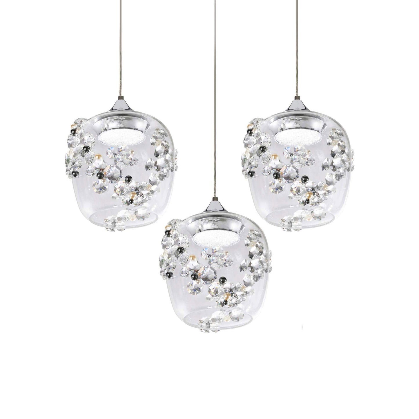 Divine LED Mini Pendant Light (Trio).