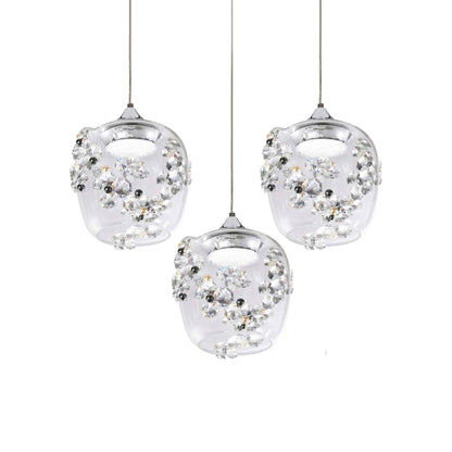 Divine LED Mini Pendant Light (Trio).