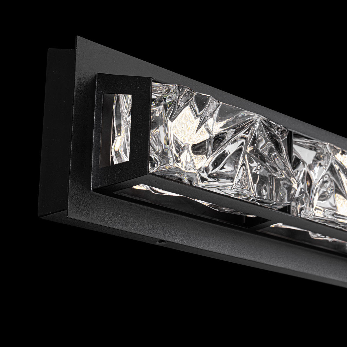 Drizzle LED Bath Vanity Light in Detail.