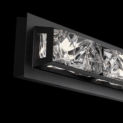 Drizzle LED Bath Vanity Light in Detail.