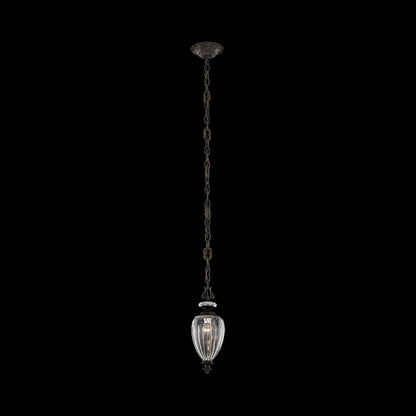 Dyana Mini Pendant Light in Heirloom Bronze (14-Inch).