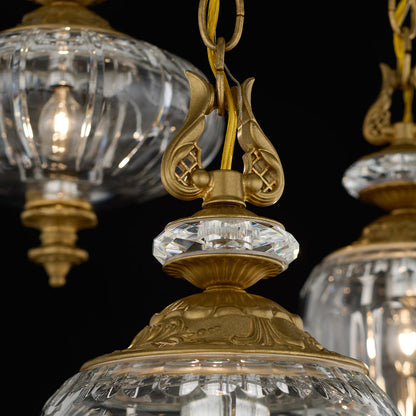 Dyana Multi Light Pendant Light in Detail.