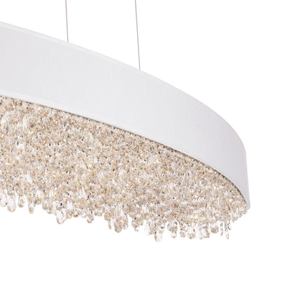 Eclyptix LED Linear Pendant Light in Detail.