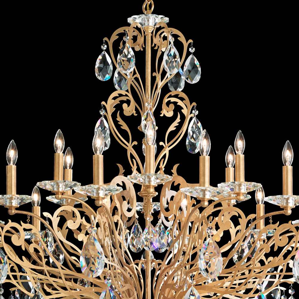 Filigrae Chandelier in Detail.