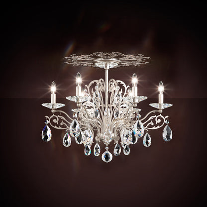 Filigrae Semi Flush Mount Ceiling Light in Detail.
