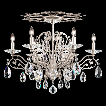 Filigrae Semi Flush Mount Ceiling Light in Detail.