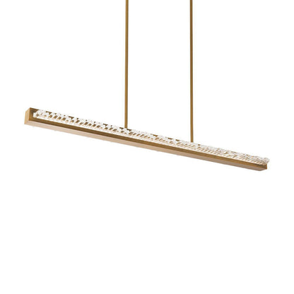 Frozen Linear LED Pendant Light.