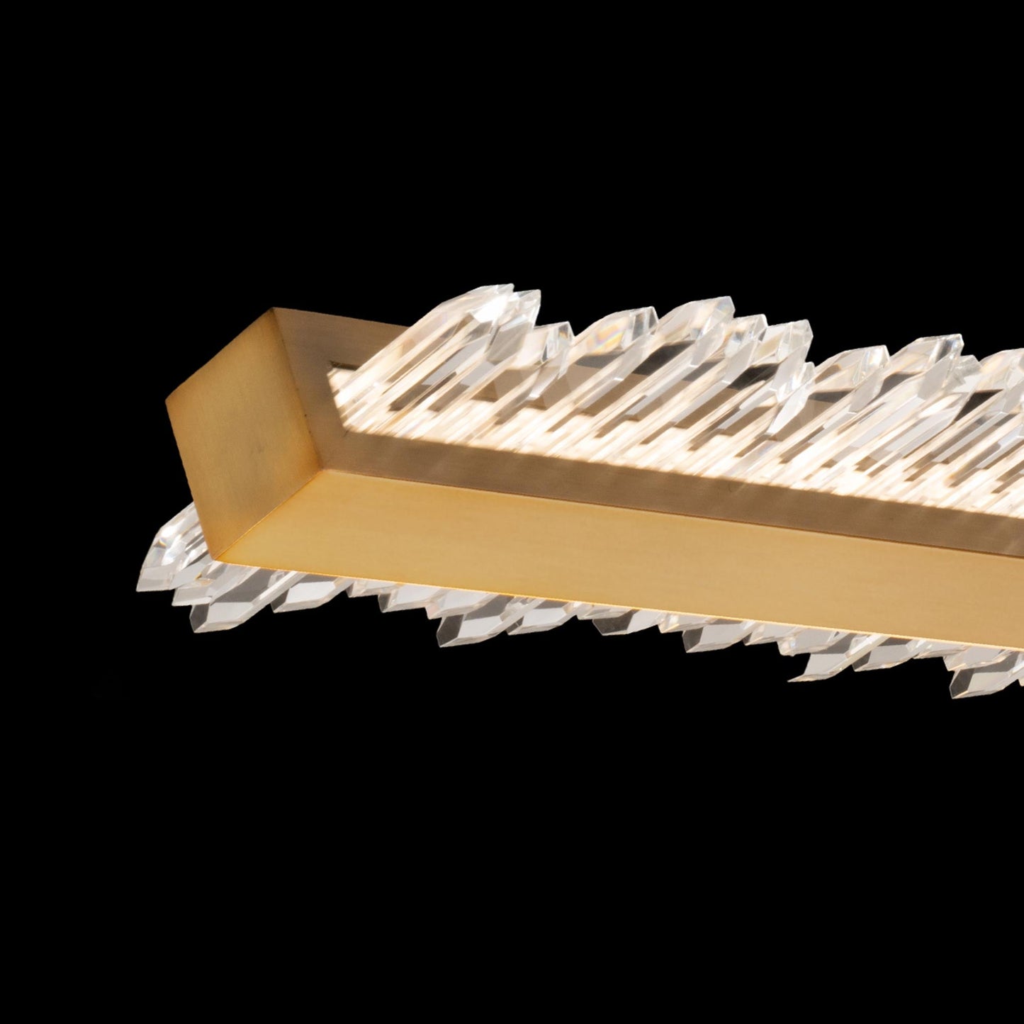 Frozen Linear LED Pendant Light in Detail.