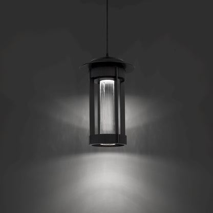 Gainey Outdoor LED Pendant Light in Detail.