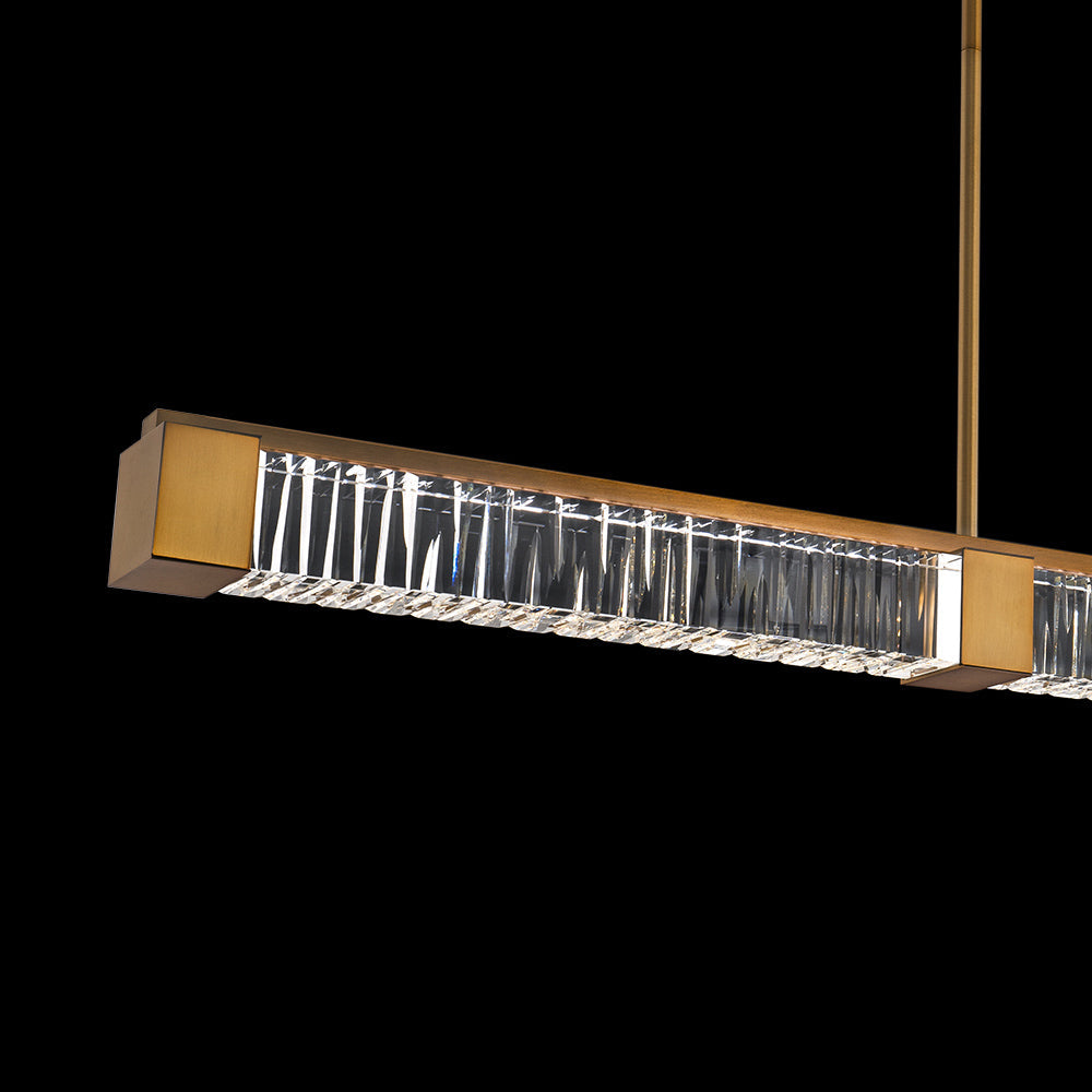 Guild Linear LED Pendant Light in Detail.