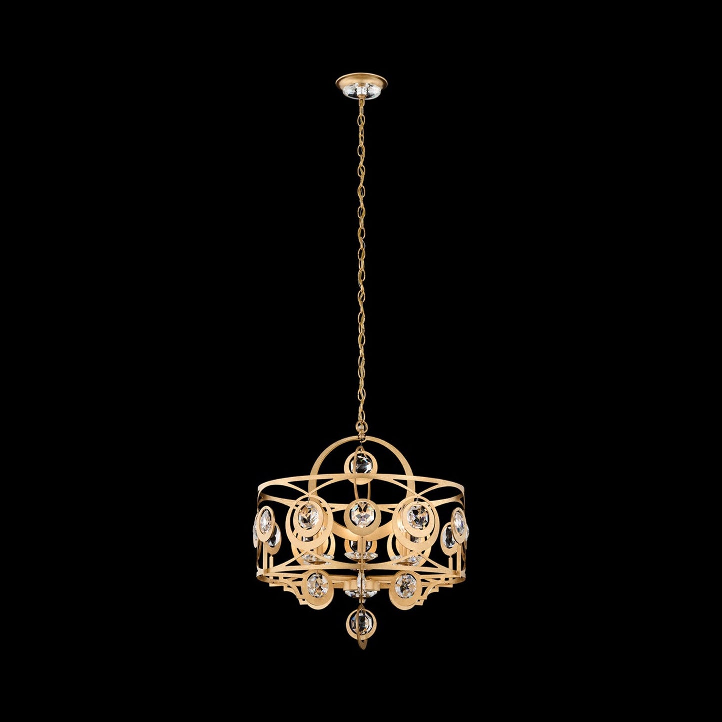 Gwendolynn Chandelier in French Gold (6-Light).