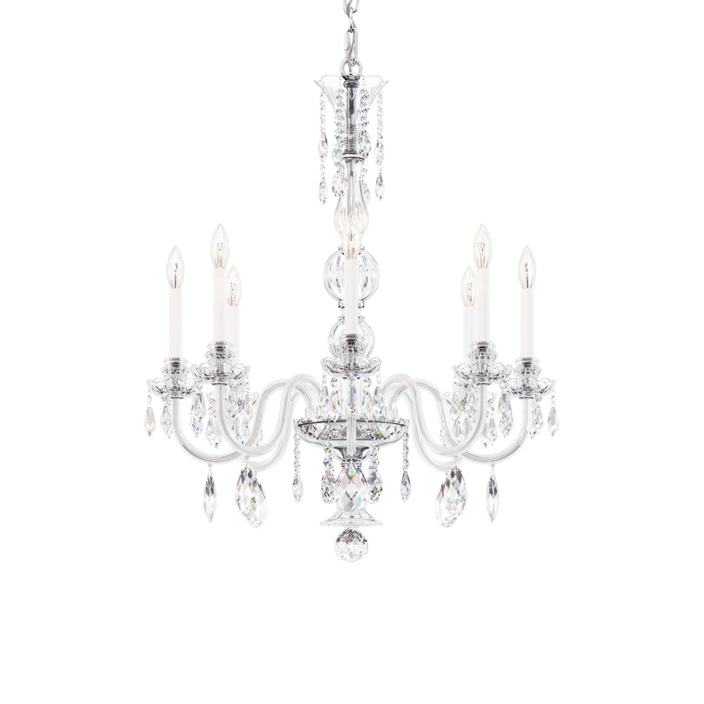 Hamilton Nouveau Chandelier in (8-Light).