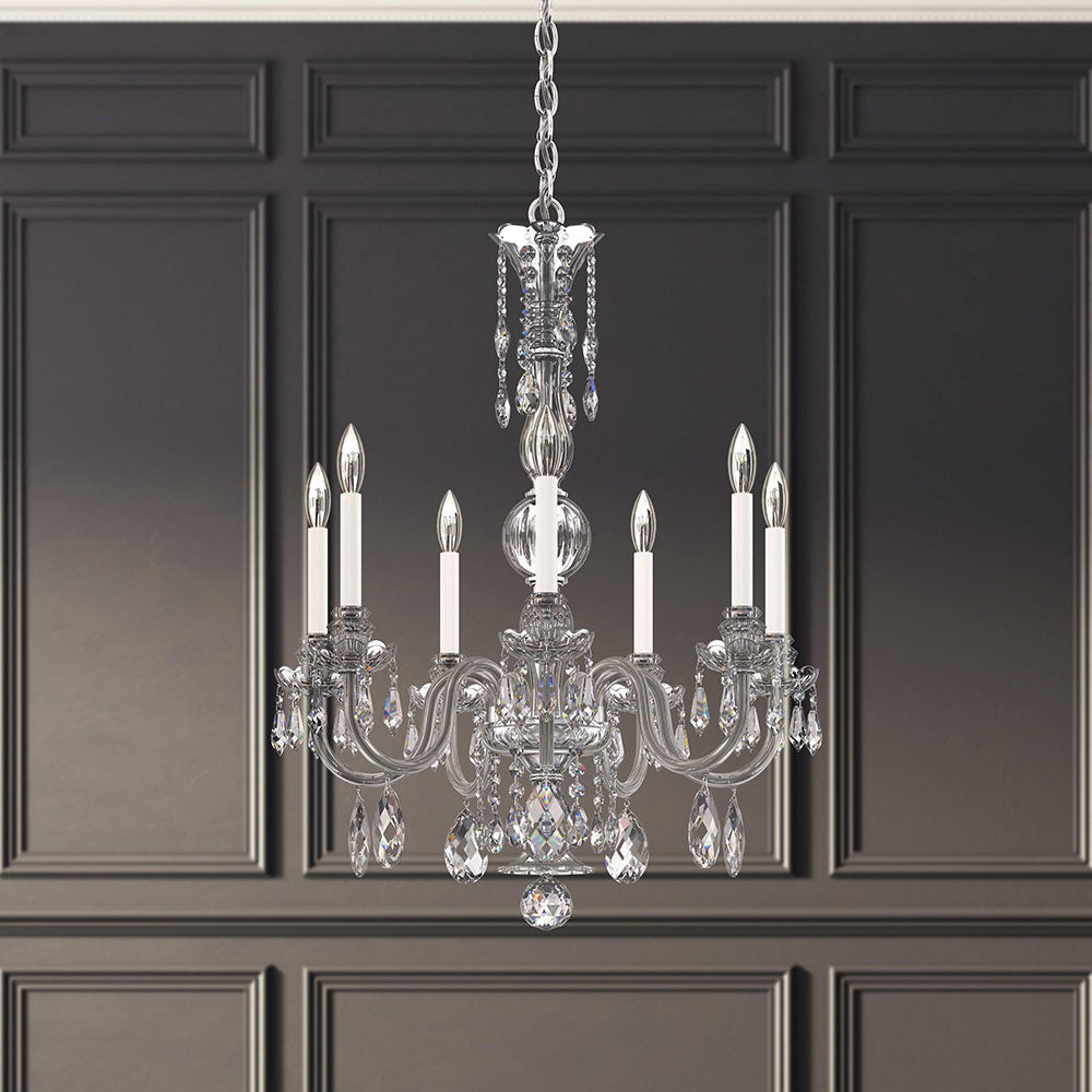 Hamilton Nouveau Chandelier in Detail.