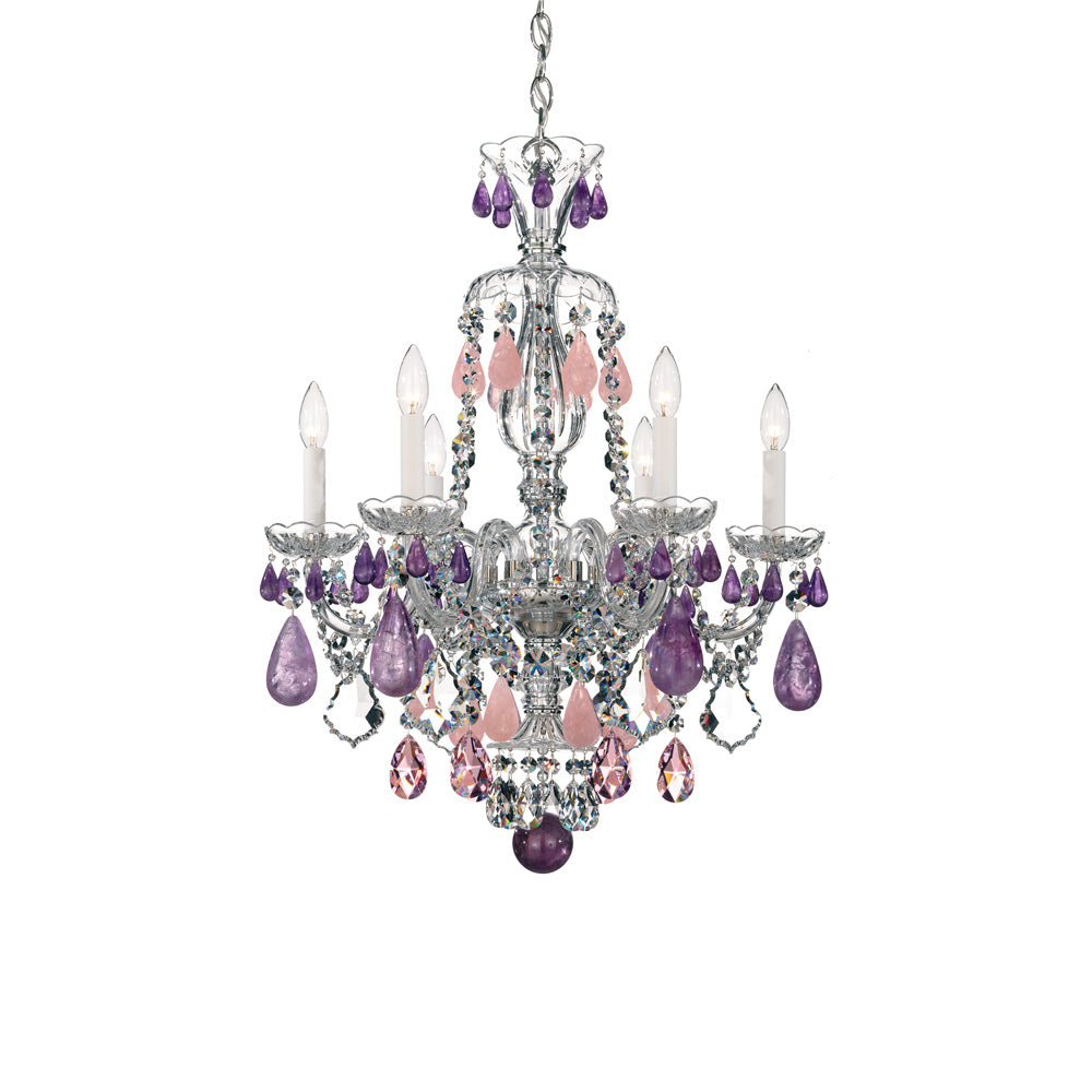 Hamilton Rock Crystal Chandelier.