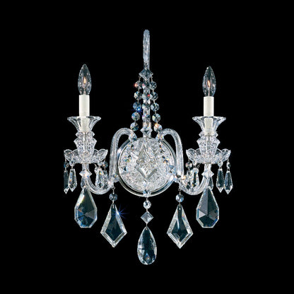 Hamilton Wall Light in Silver (2-Light).