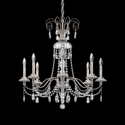 Helenia Chandelier in Antique Silver (8-Light).