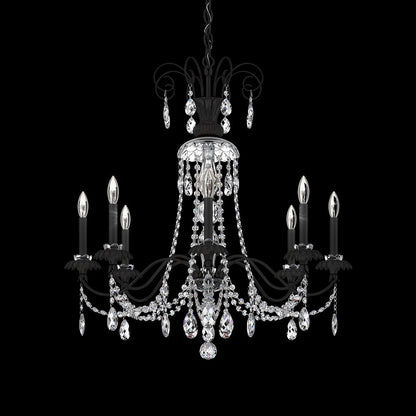 Helenia Chandelier in Black (8-Light).