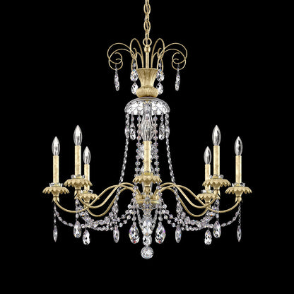 Helenia Chandelier in Heirloom Silver (8-Light).