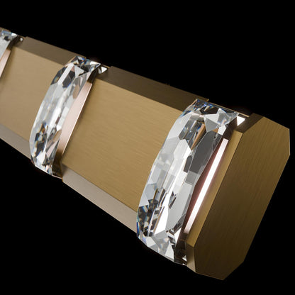 Jounce Linear LED Pendant Light in Detail.