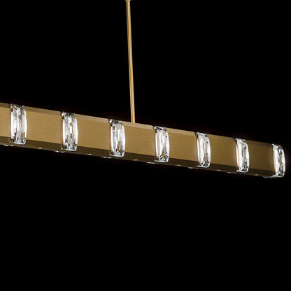 Jounce Linear LED Pendant Light in Detail.