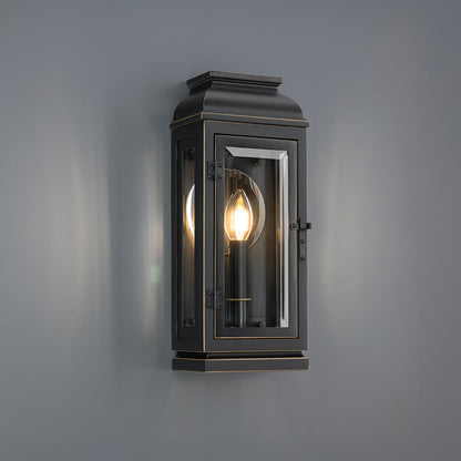 La Motte Outdoor Wall Light in Detail.