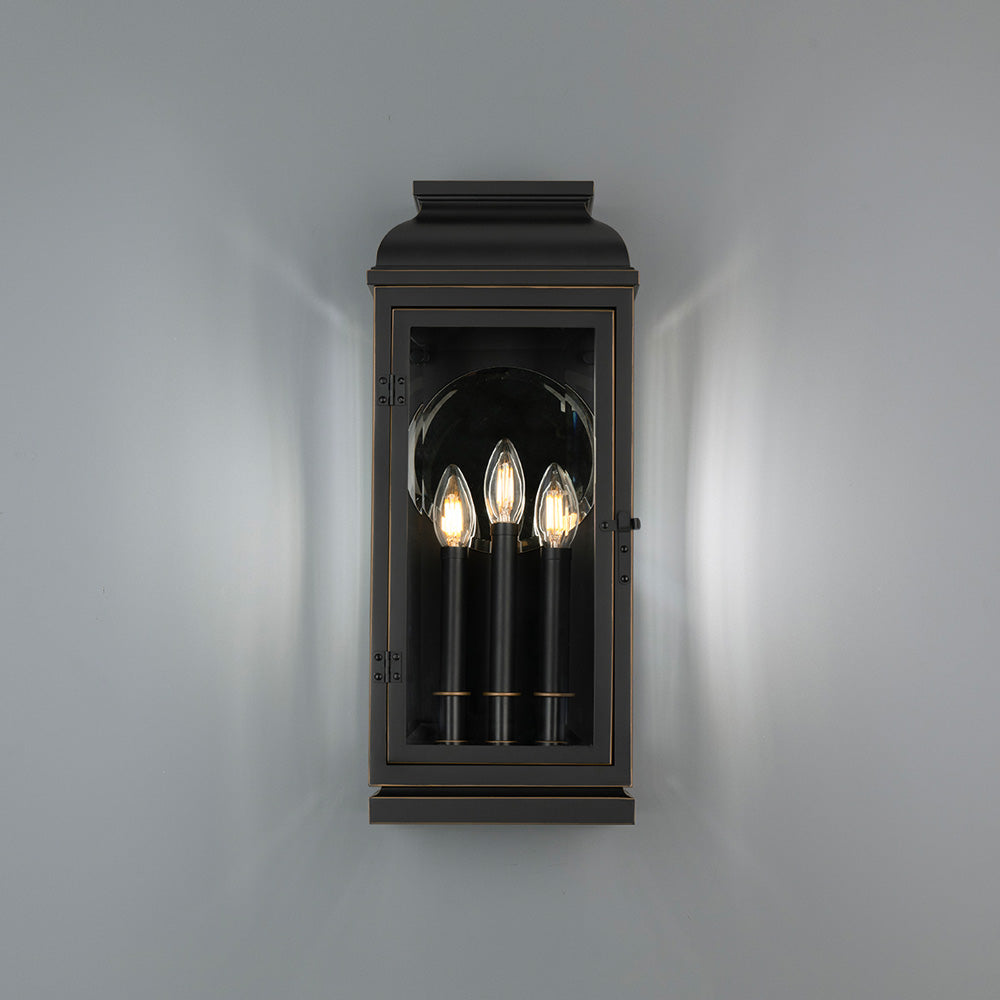 La Motte Outdoor Wall Light in Detail.