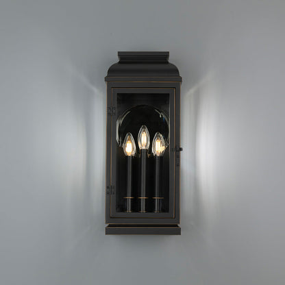 La Motte Outdoor Wall Light in Detail.