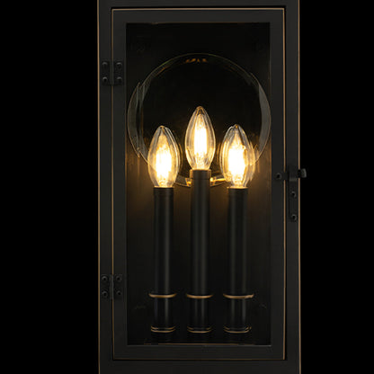 La Motte Outdoor Wall Light in Detail.