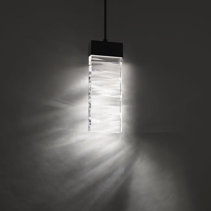 Labrynth Outdoor LED Pendant Light in Detail.