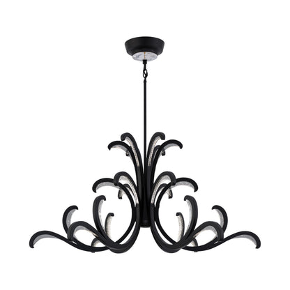 Lombardy LED Pendant Light in Black.