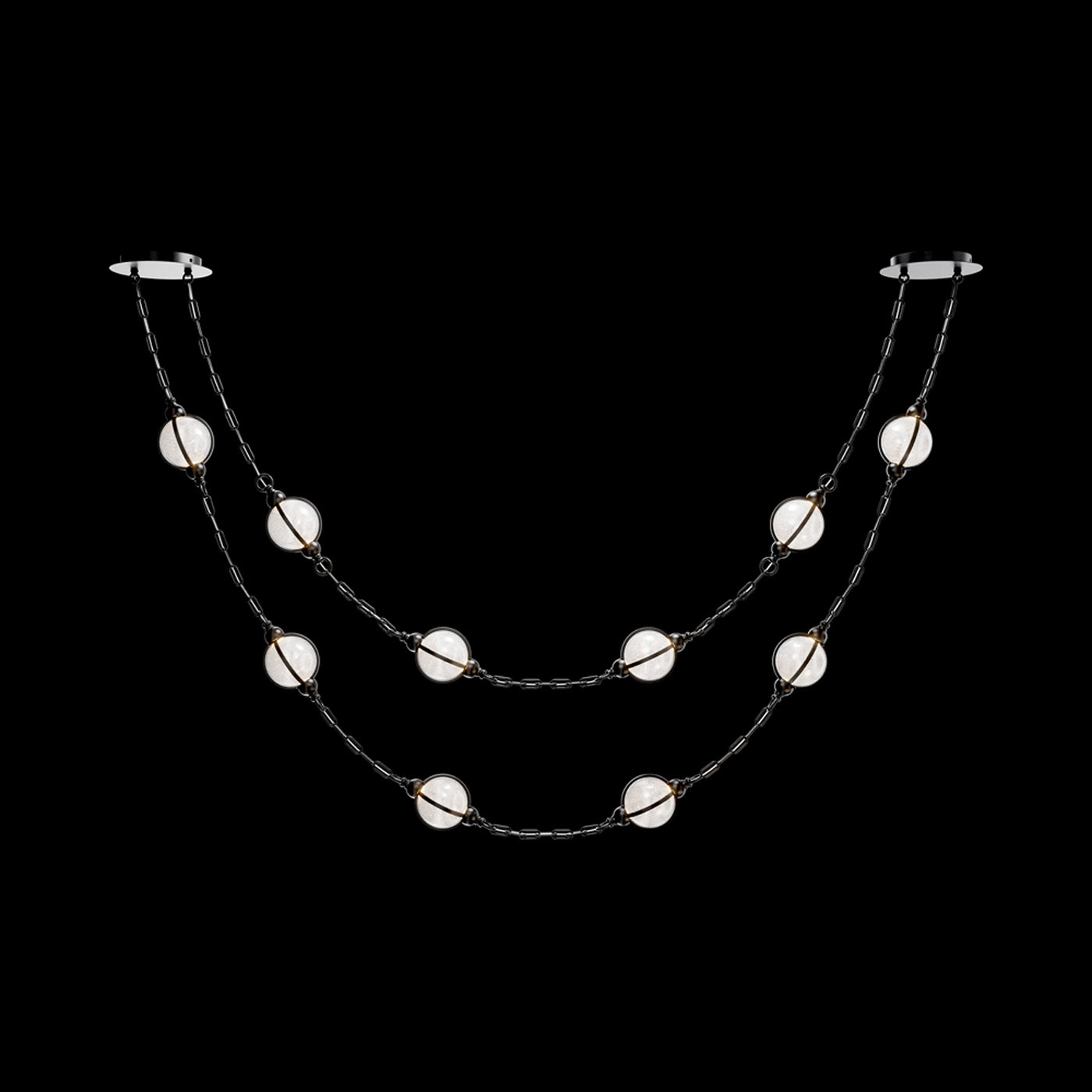 Lovelace LED Pendant Light in Black.