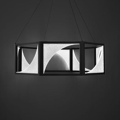 Luna LED Pendant Light in Detail.