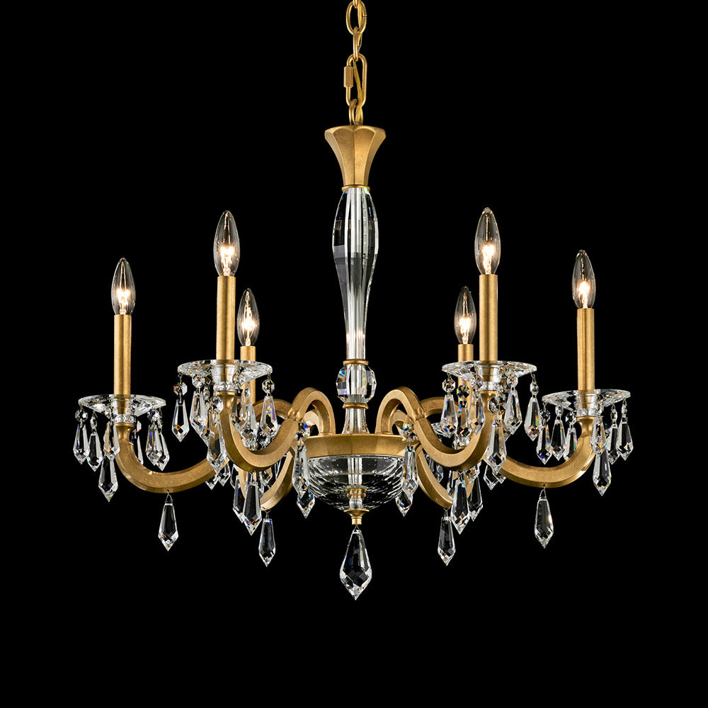 Napoli Chandelier in Heirloom Gold (6-Light).
