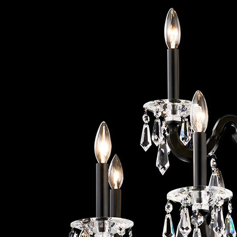 Napoli Multi Tier Chandelier in Detail.
