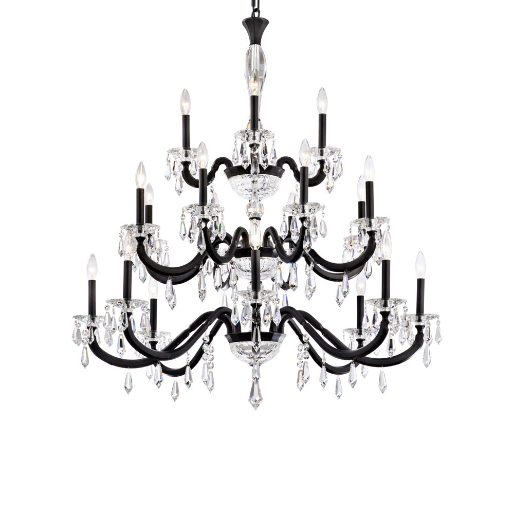 Napoli Multi Tier Chandelier in Detail.