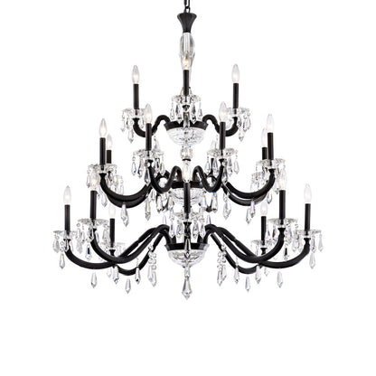 Napoli Multi Tier Chandelier in Detail.