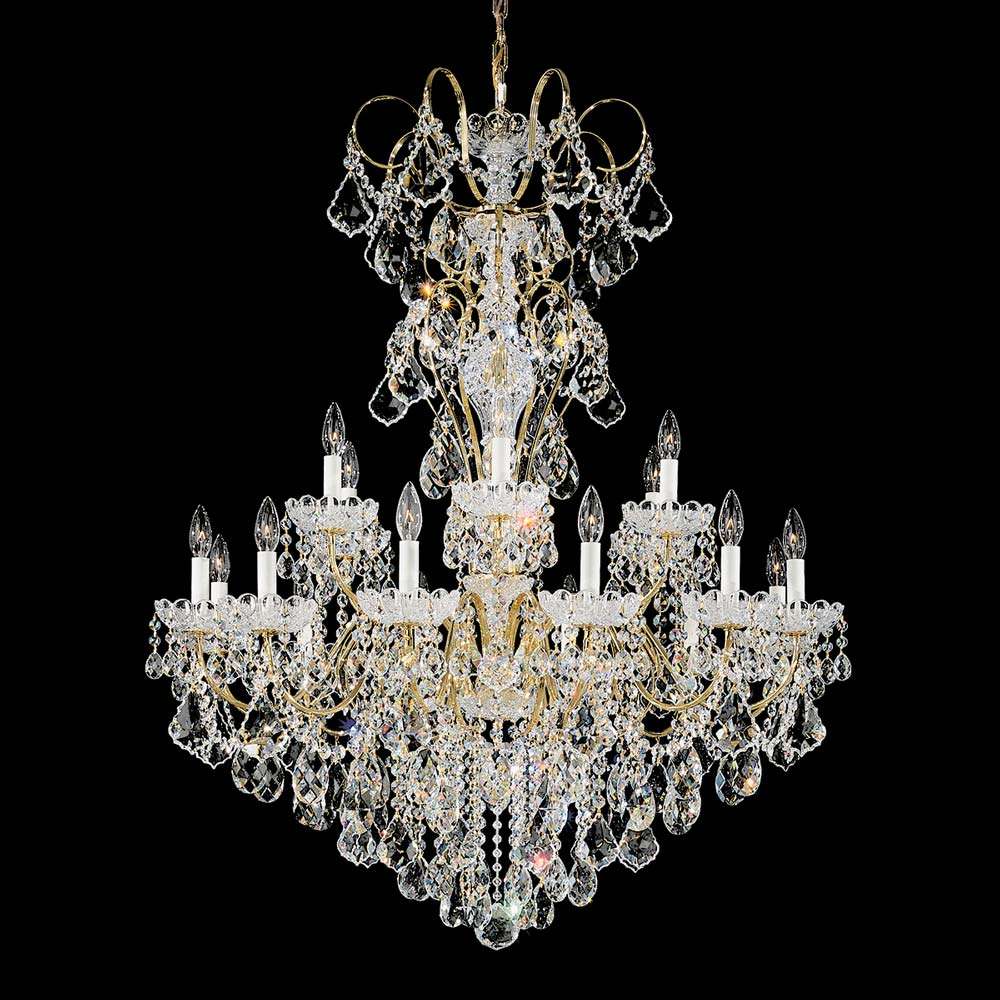 New Orleans Chandelier in Aurelia (Heritage Handcut Crystal/18-Light).