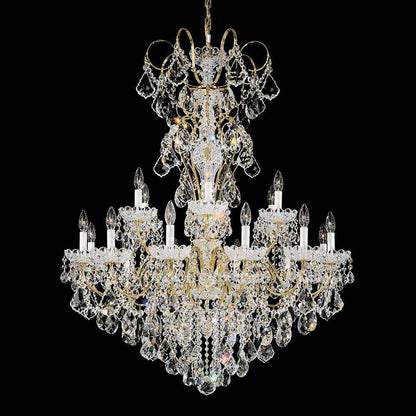 New Orleans Chandelier in Aurelia (Heritage Handcut Crystal/18-Light).