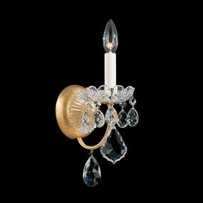New Orleans Wall Light in French Gold (Heritage Handcut Crystal/1-Light).