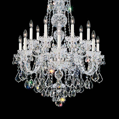 Olde World Chandelier in Detail.