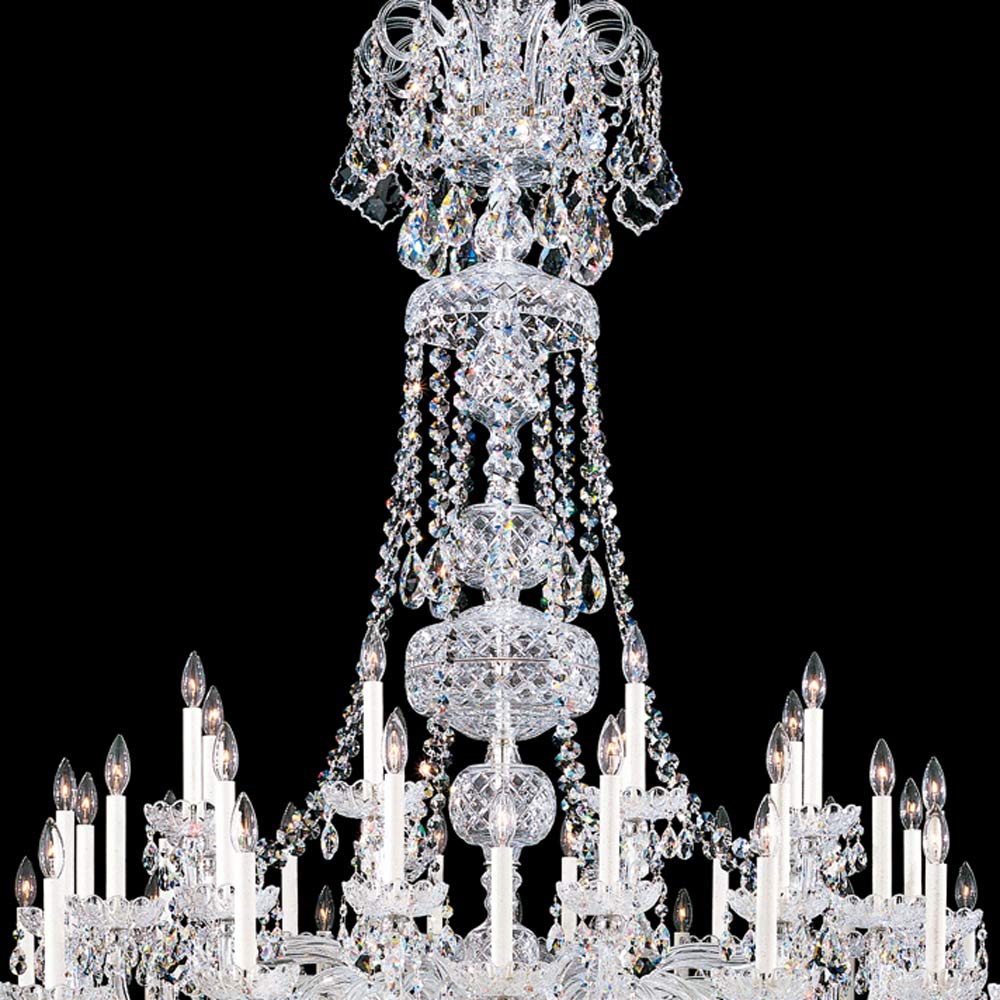 Olde World Chandelier in Detail.