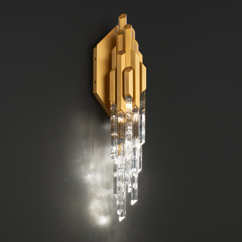 Organza LED Wall Light in Detail.