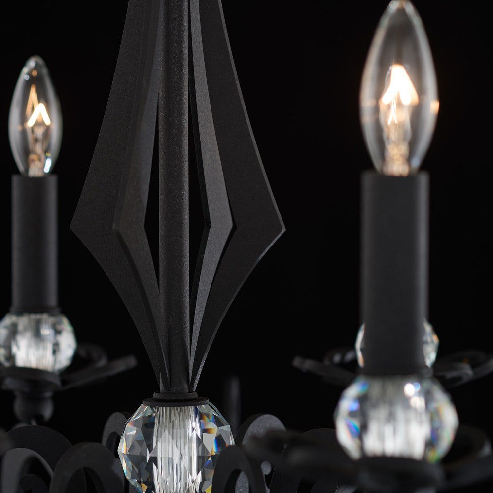 Persephone Chandelier in Detail.