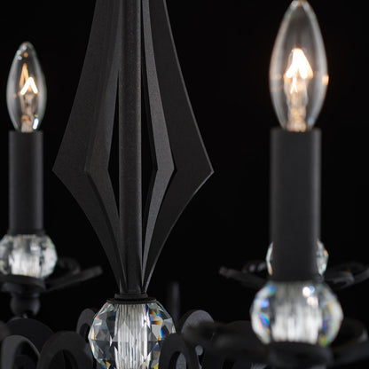 Persephone Chandelier in Detail.